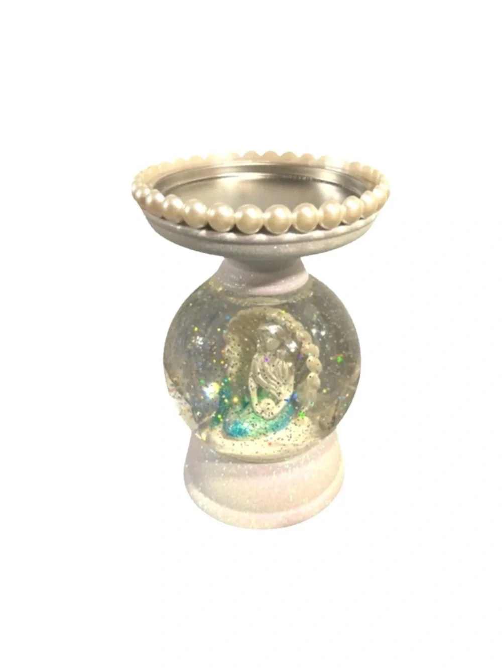 Mermaid Water Globe Candle Holder